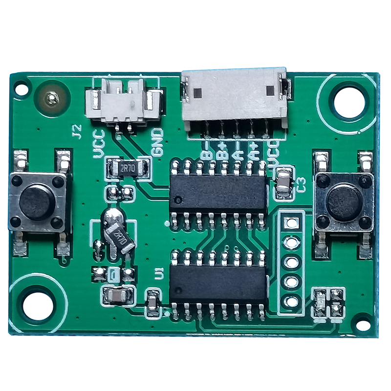 终端机摄像头电动调节控制板微型直流步进电机驱动模块PCBA电路设计开发